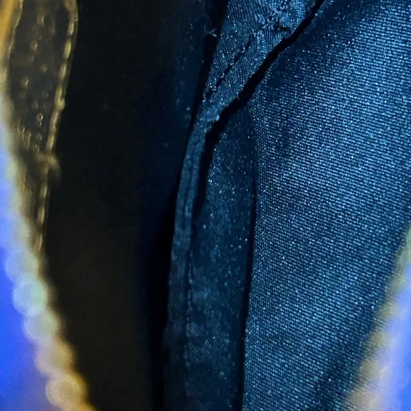 Terzetto Genuine Leather Mini Handbag w/Blue Cup Keychain Approx. 5.5 x 5 x 2 - Picture 14 of 14